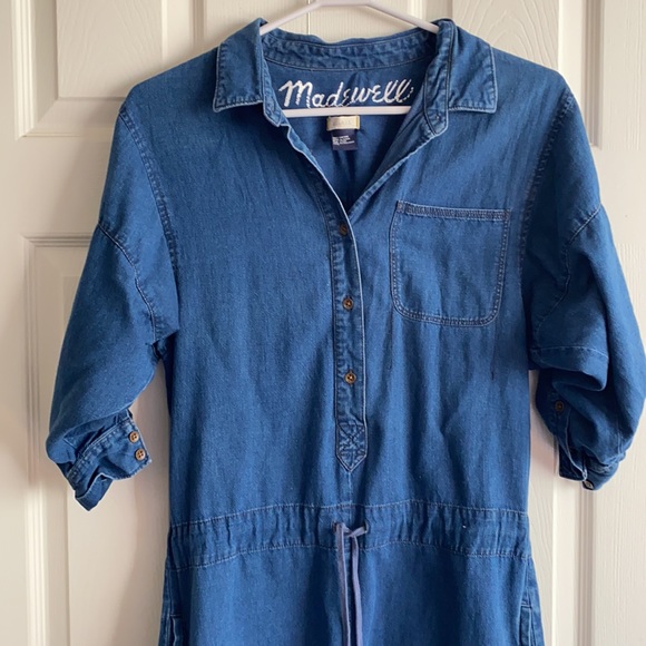 •Madewell Denim Romper - Picture 3 of 7